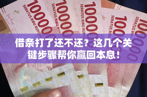 北京借条打了还不还？这几个关键步骤帮你赢回本息！