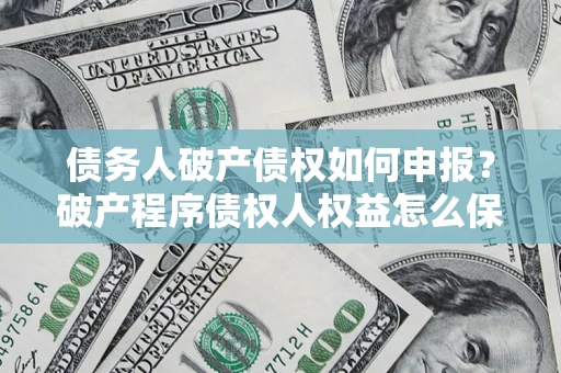 北京债务人破产债权如何申报？破产程序债权人权益怎么保障？