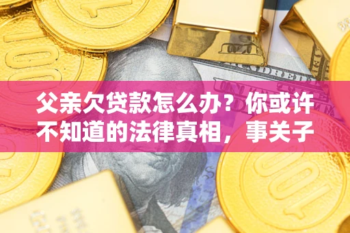 北京父亲欠贷款怎么办？你或许不知道的法律真相，事关子女未来