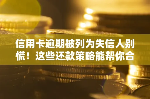 北京信用卡逾期被列为失信人别慌！这些还款策略能帮你合法止损