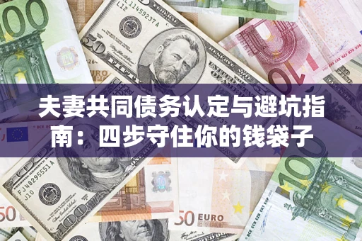 北京夫妻共同债务认定与避坑指南：四步守住你的钱袋子