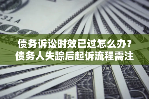 北京债务诉讼时效已过怎么办？债务人失踪后起诉流程需注意什么？