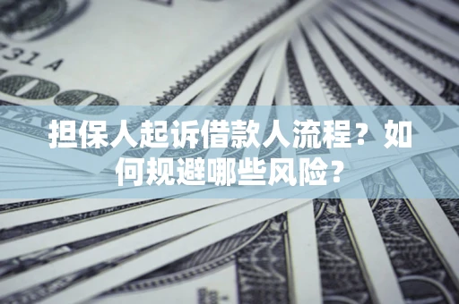 北京担保人起诉借款人流程？如何规避哪些风险？